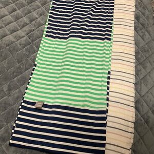 Striped Multicolor Scarf Trio